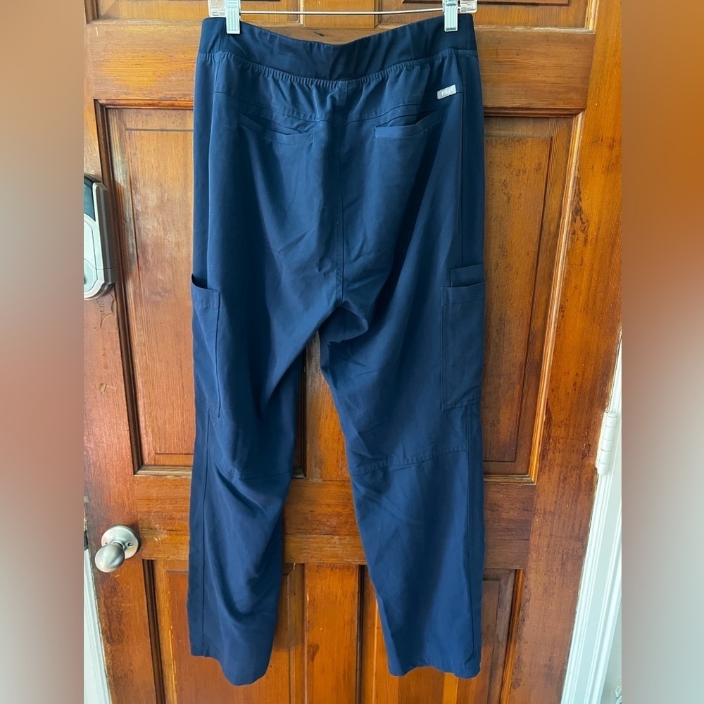 FIGS Yola Straight Leg Scrub Pants Navy Blue Women’s Large Regular - Picture 5 of 10